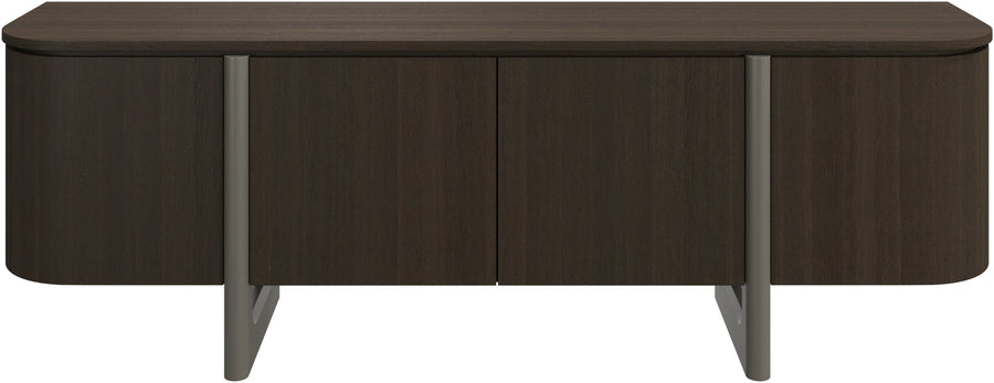 Bufet BoConcept Volterra 229 cm, stejar închis — vedere de ansamblu