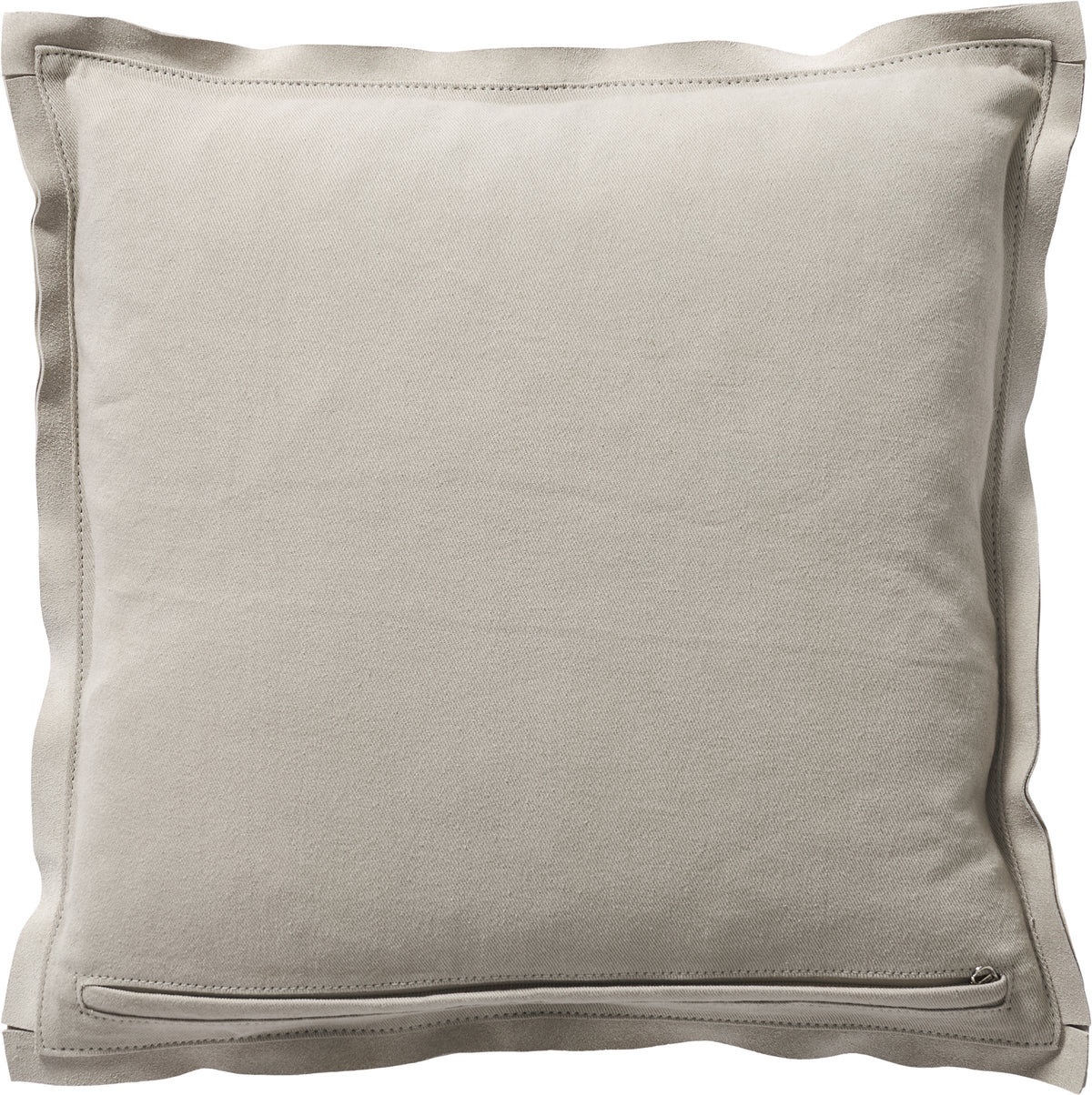 Pernă decorativă BoConcept Suede din piele — detaliu