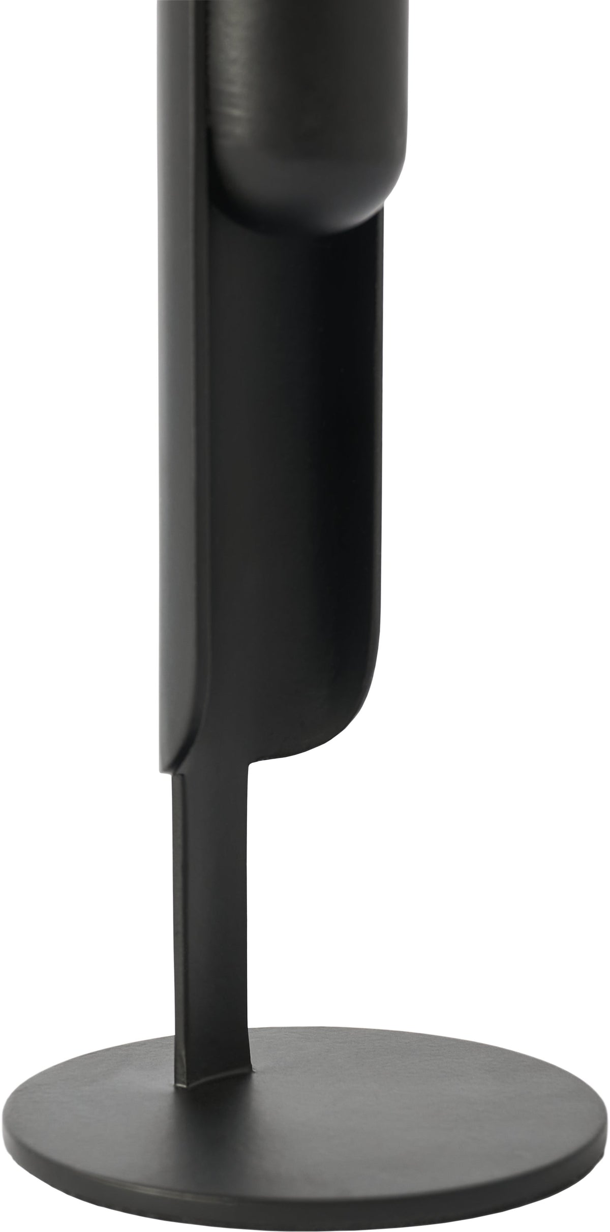Vază BoConcept Flow din oțel inoxidabil negru — detaliu
