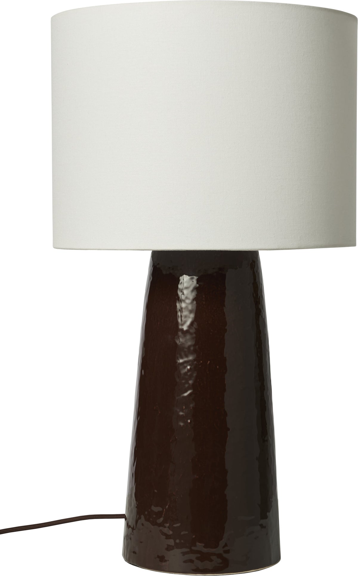 Veioza BoConcept Dawn ceramica maro — detaliu
