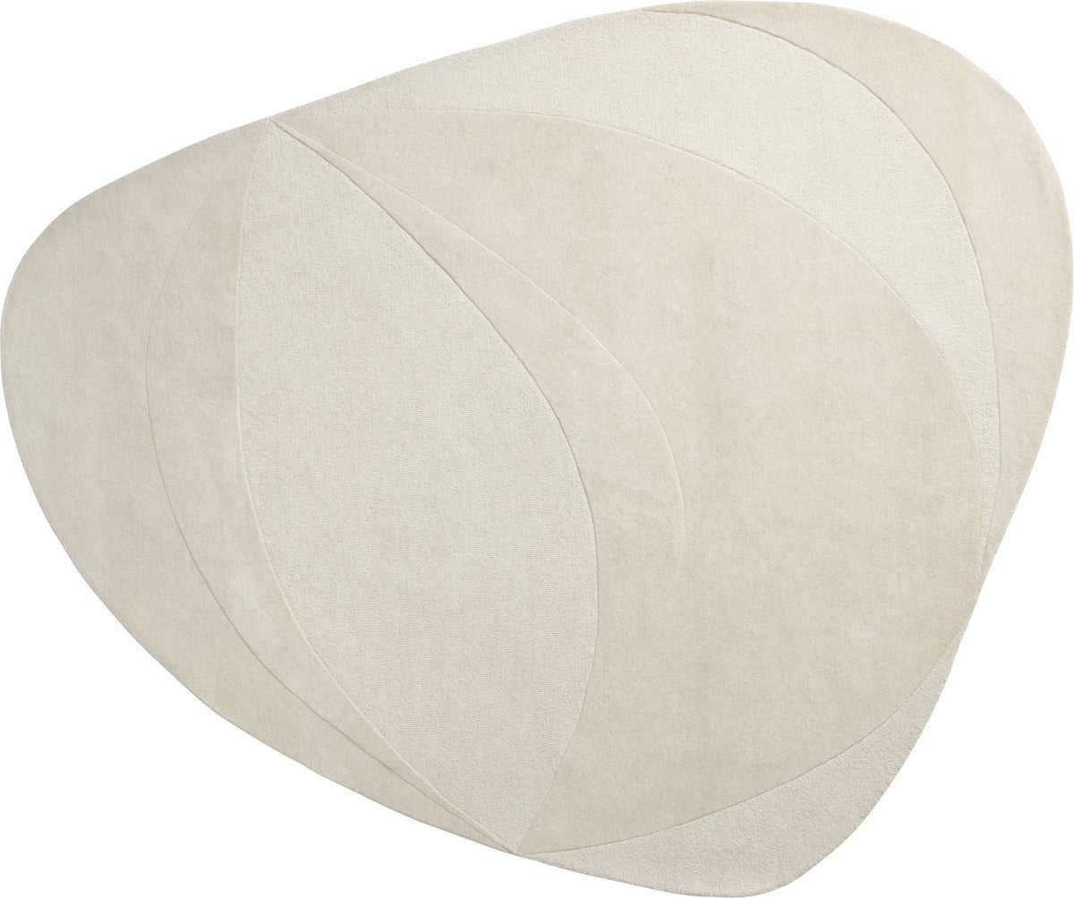 Covor BoConcept Misty Curve din lână — vedere de ansamblu