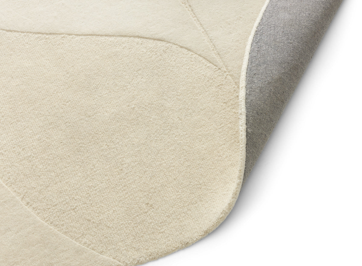 Covor rotund BoConcept Quiet Hymn din lână — detaliu