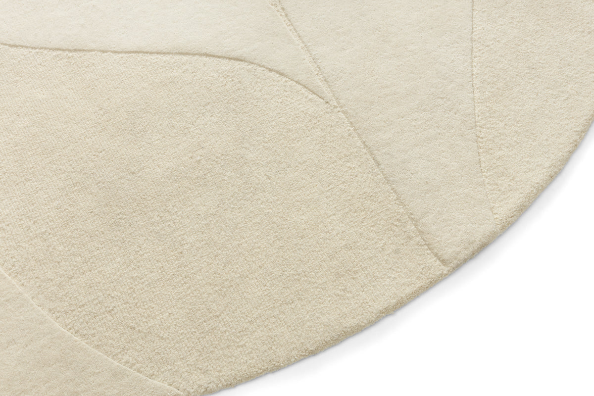 Covor rotund BoConcept Quiet Hymn din lână — detaliu