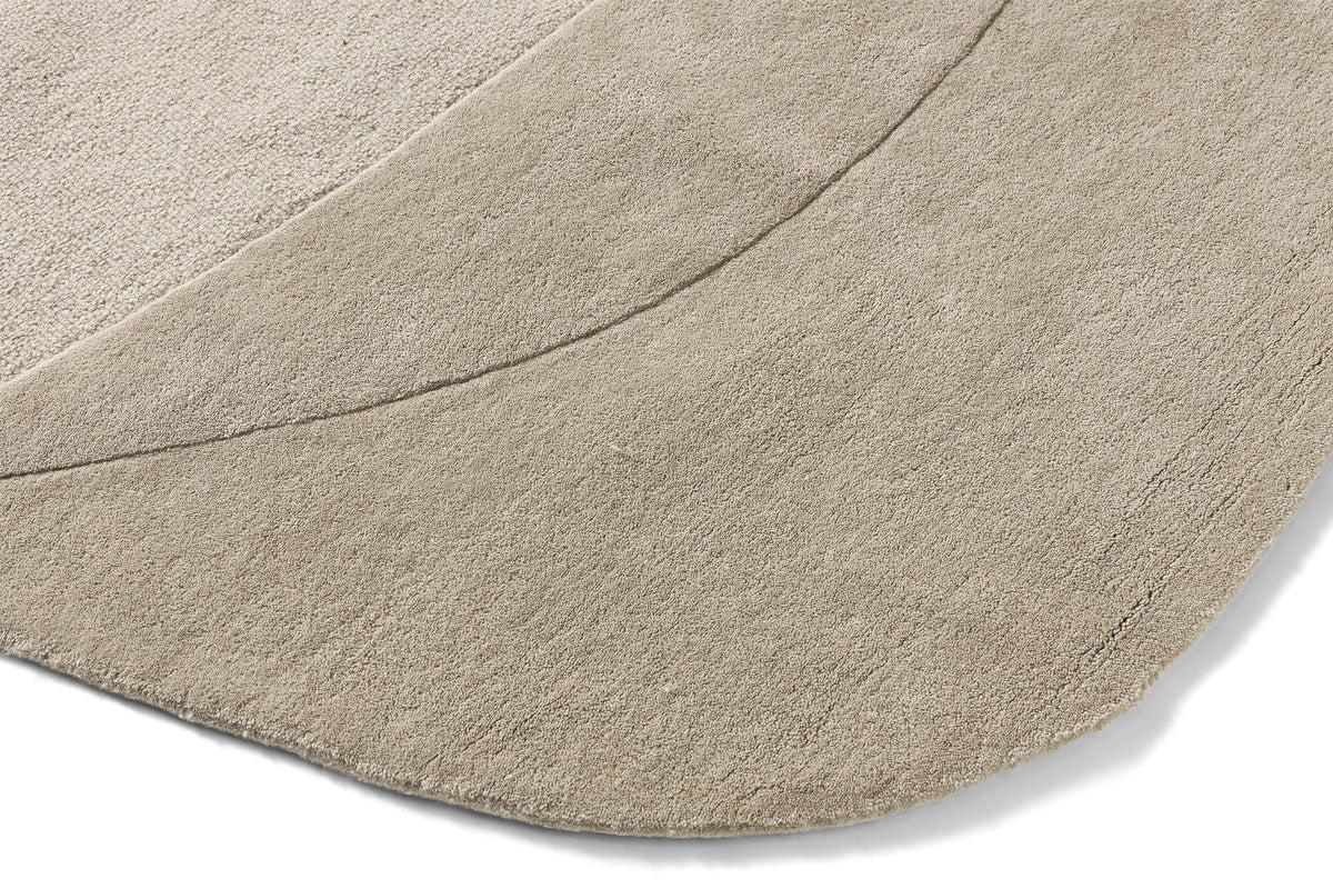 Covor BoConcept Misty Curve din lână — detaliu