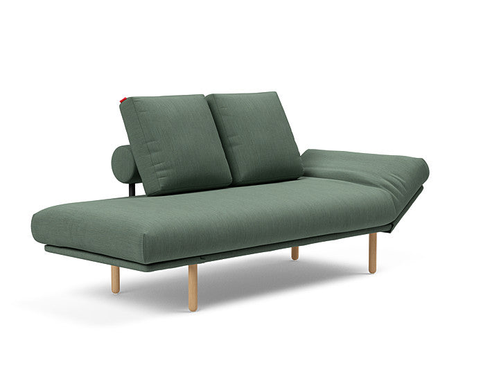 The Decorators: Canapea pat Rollo Stem Classic, Elegance Green 80x200 cm