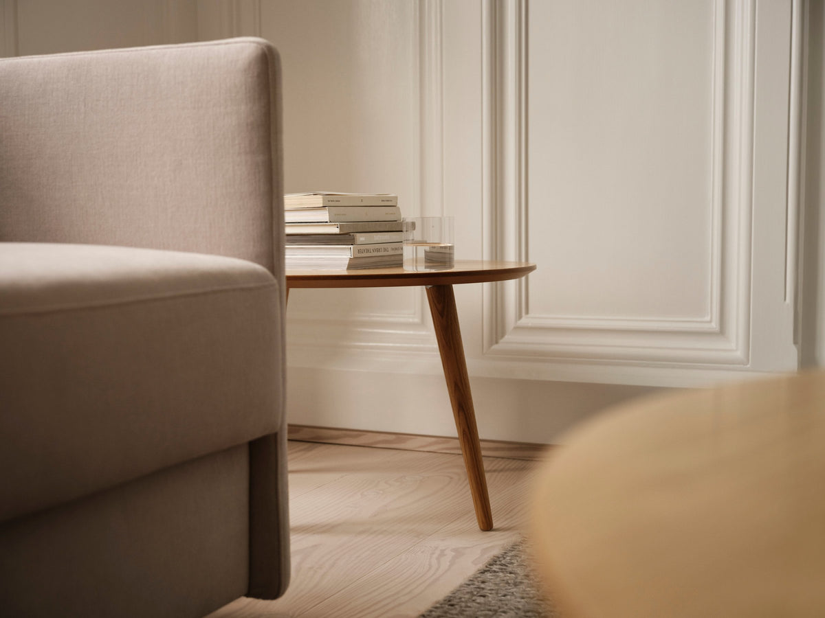 Canapea extensibilă BoConcept Lucerne, tapițerie bej Frisco — detaliu