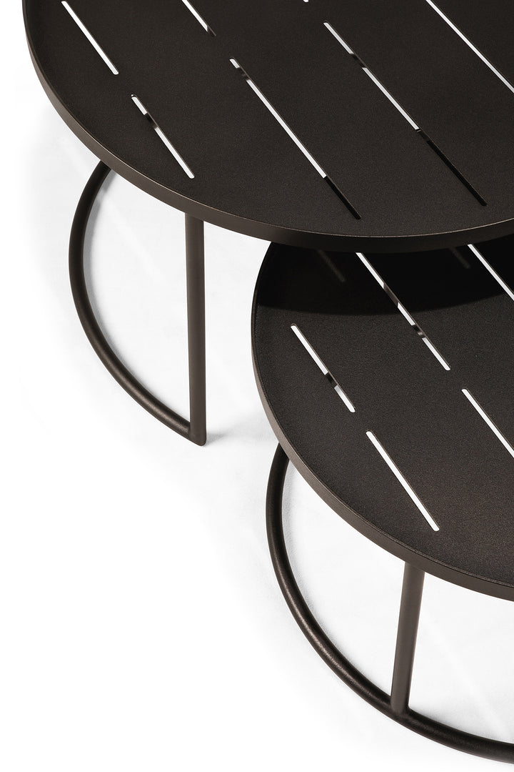 Set masă cafea outdoor — Dark Bronze