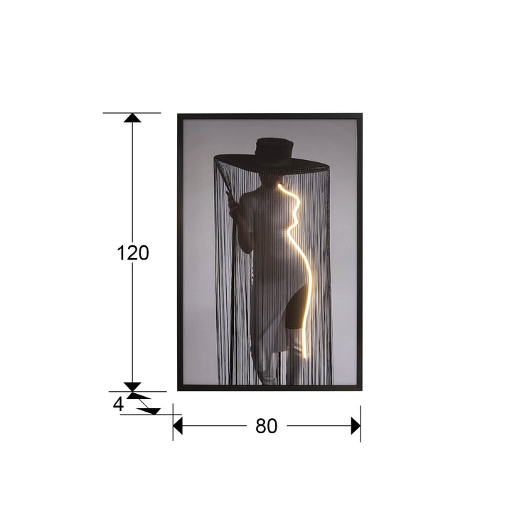 Tablou luminos LED Schuller Diva