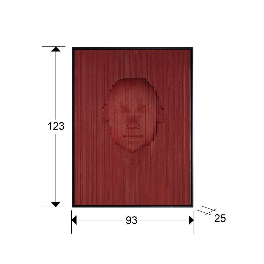 Decoratiune perete Schuller Red Face