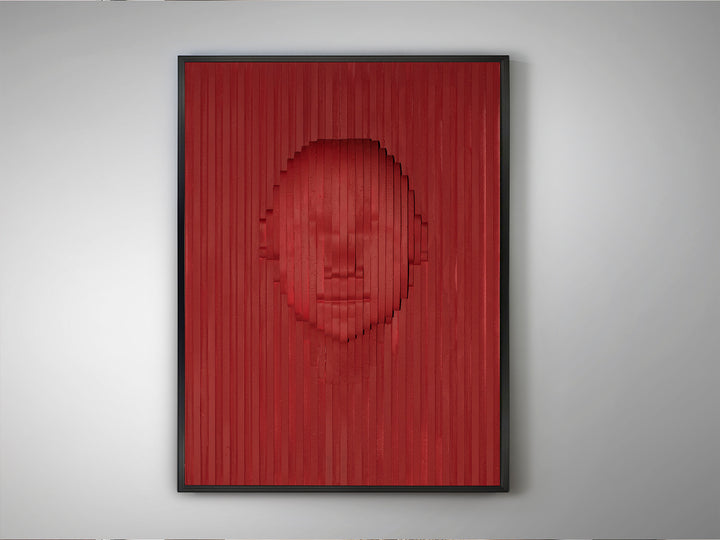 Decoratiune perete Schuller Red Face
