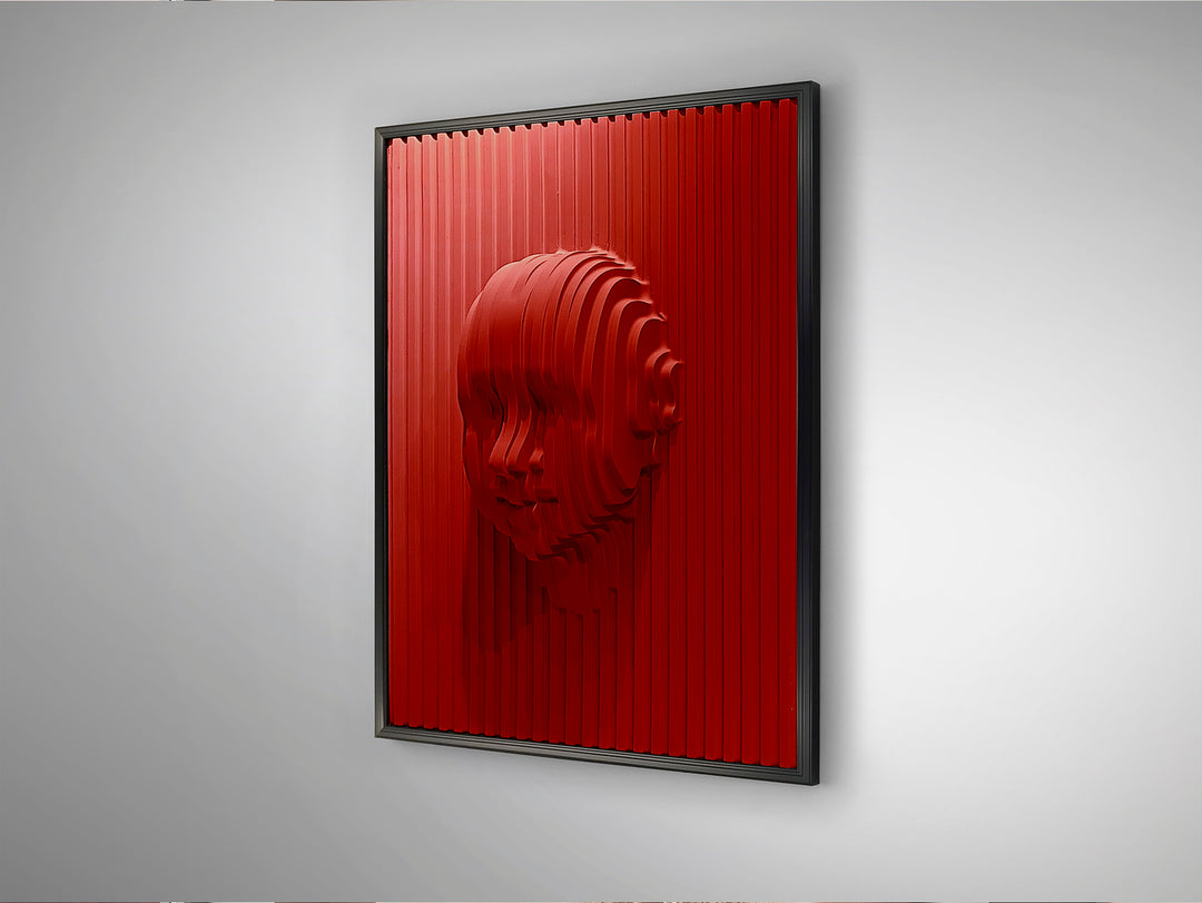 Decoratiune perete Schuller Red Face