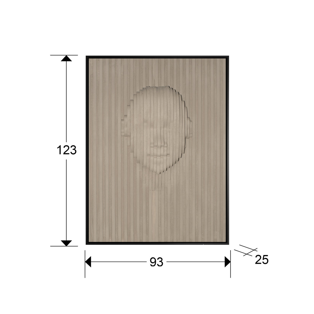 Decoratiune perete Schuller Beige Face