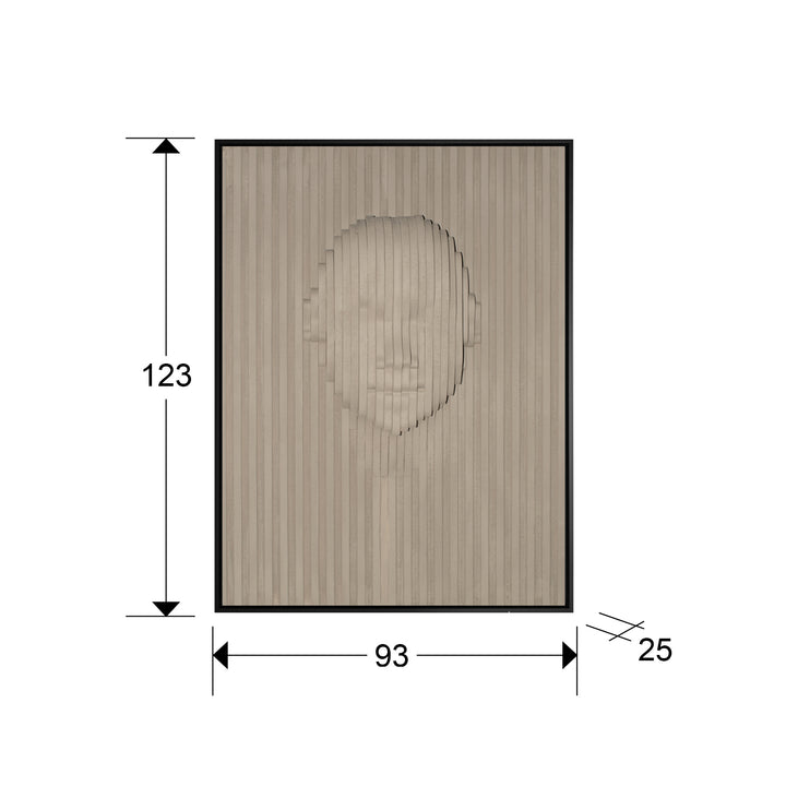 Decoratiune perete Schuller Beige Face