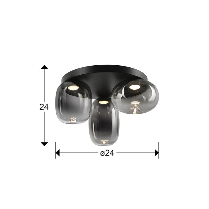 Plafoniera Schuller Onice
