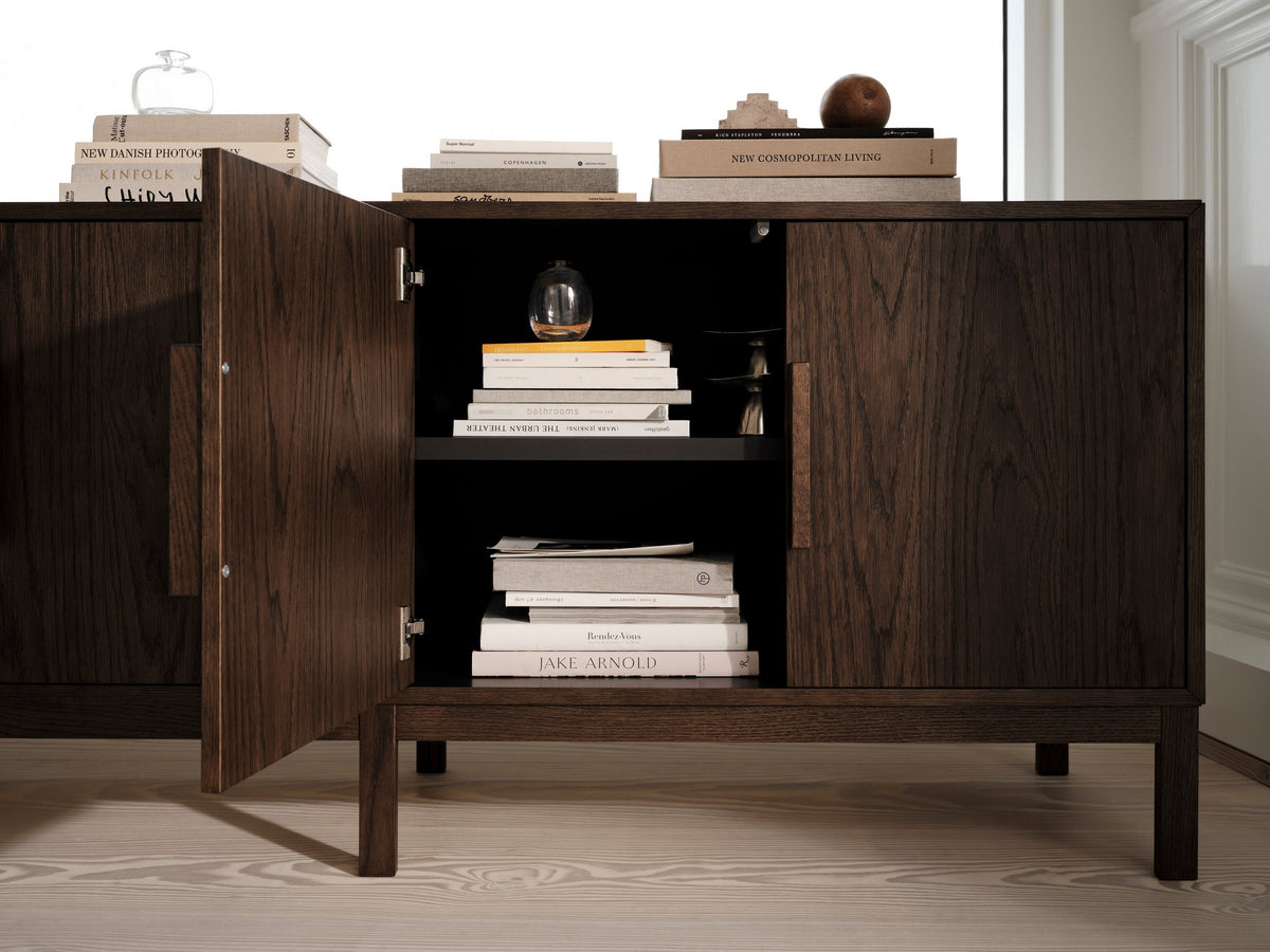 Bufet BoConcept axo series 180 cm, stejar închis — detaliu