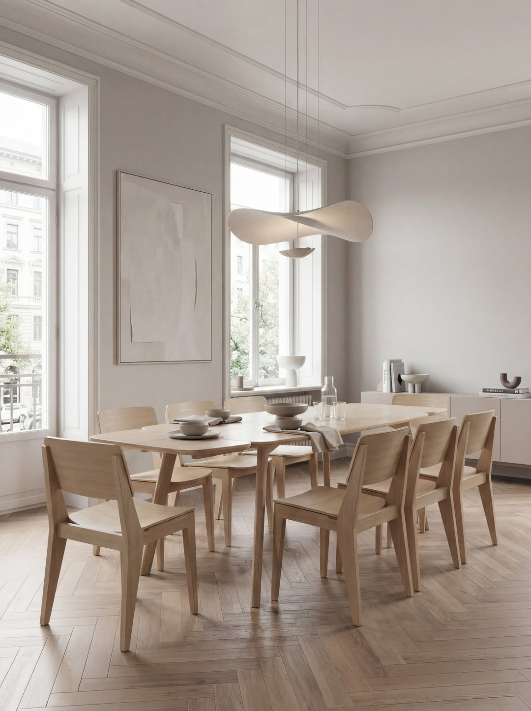 Scaun dining Cinas Elvo bambus Says Who