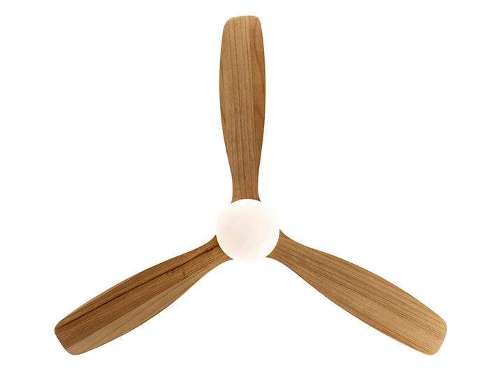 Ventilator tavan Schuller Siroco alb-lemn Ø132 LED dimabil CCT