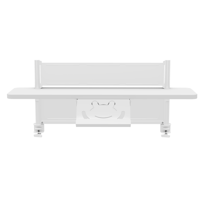 The Decorators: Suport de carti si tableta pentru biroul ERGO, alb, 41x88x23 cm