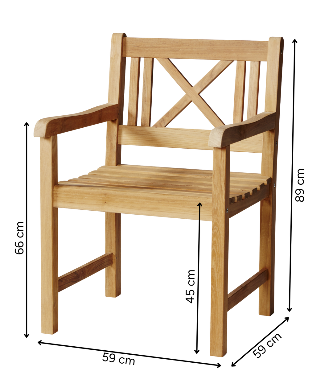 Scaun gradina Cinas Rosenborg tec
