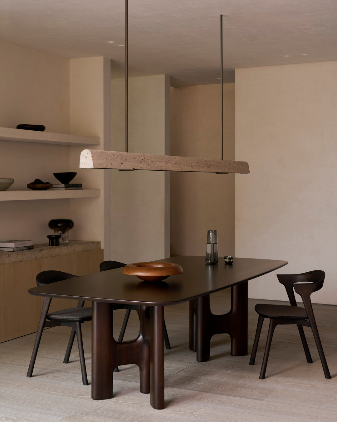 Masa dining Ethnicraft Flow 220 cm mahon