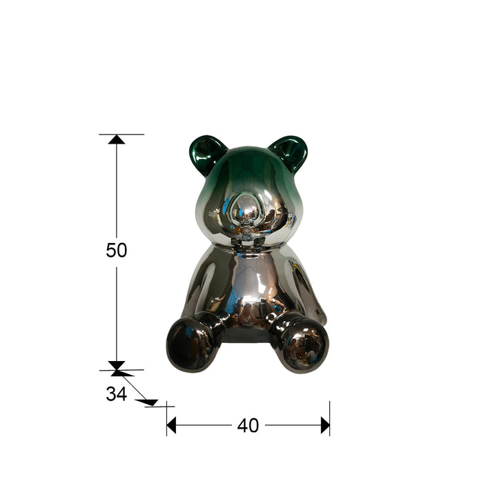 Sculptura Schuller Osito urs gri-verde 50 cm