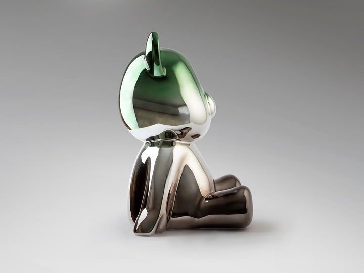 Sculptura Schuller Osito urs gri-verde 50 cm