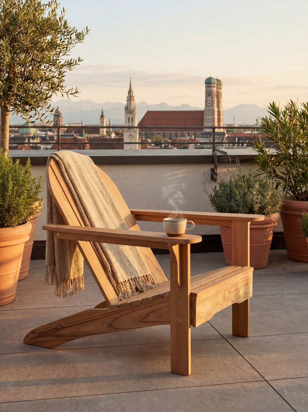 Scaun Cinas Adirondack tec exterior