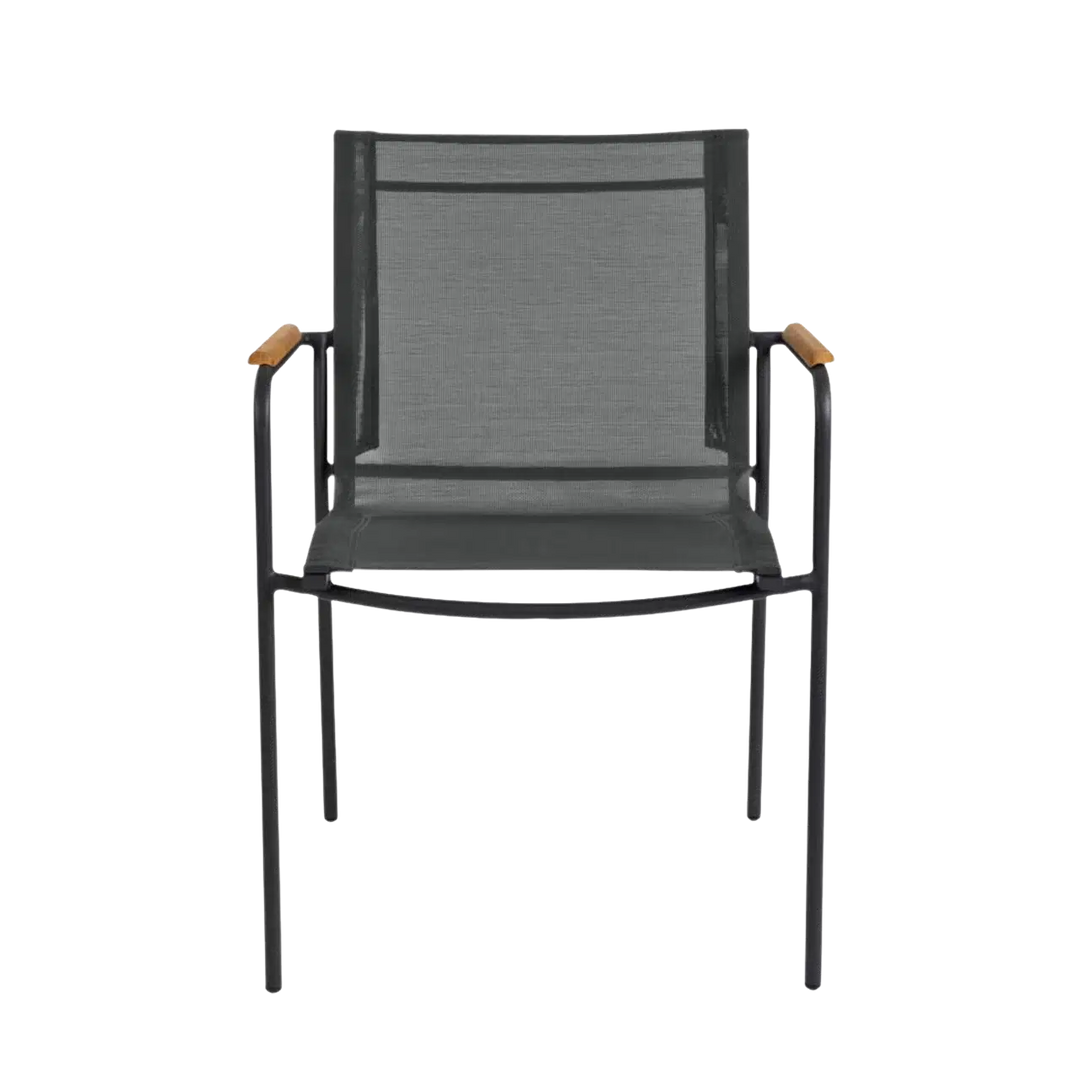 Scaun Cinas MOOD Classic mesh antracit cu tec