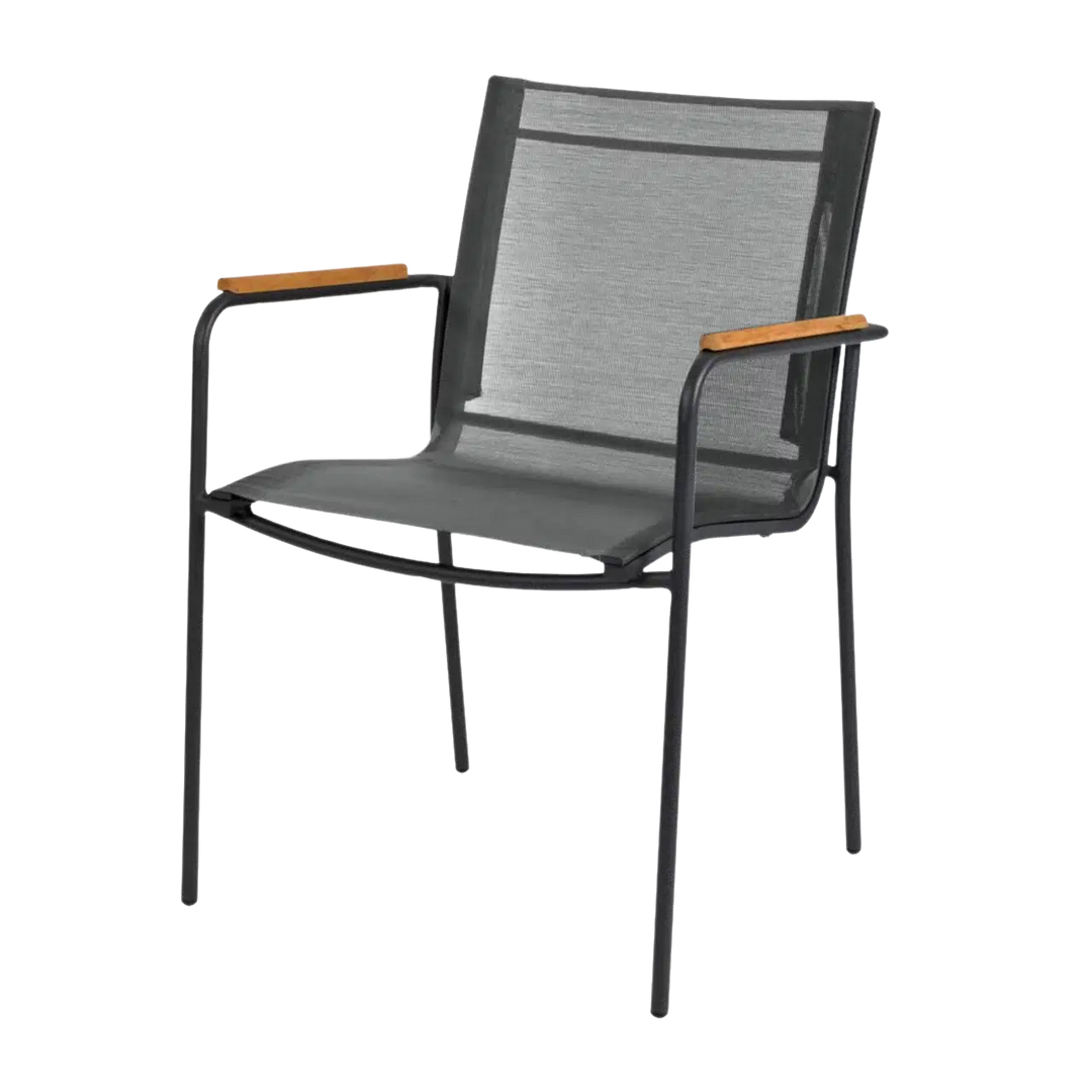 Scaun Cinas MOOD Classic mesh antracit cu tec