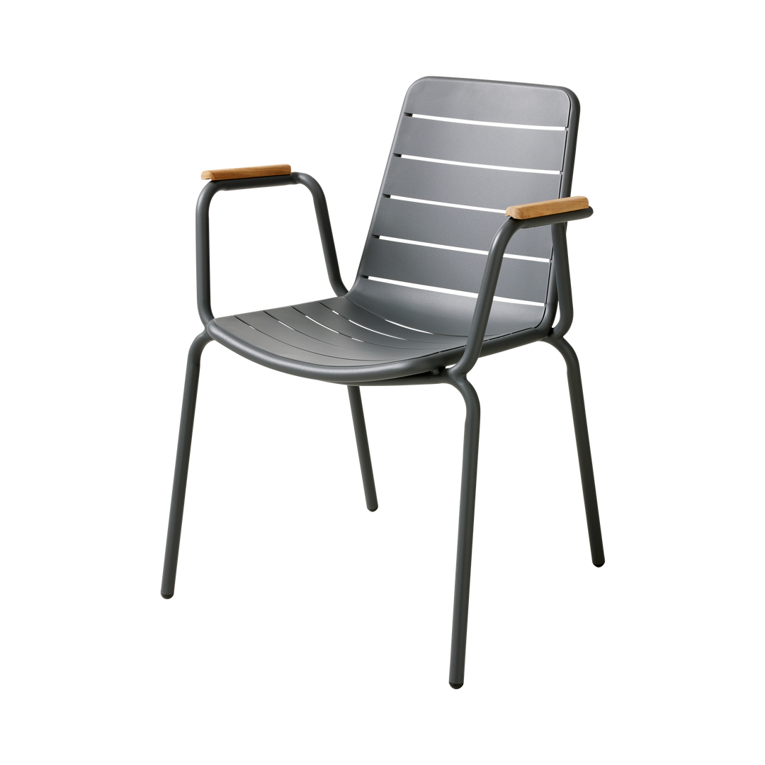 Scaun Cinas Parc tec antracit exterior