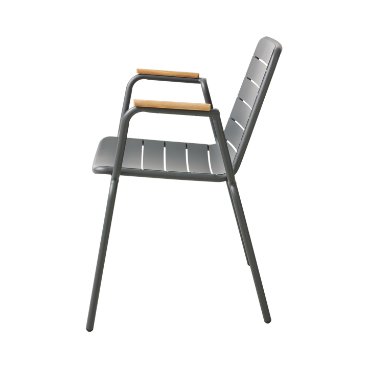 Scaun Cinas Parc tec antracit exterior