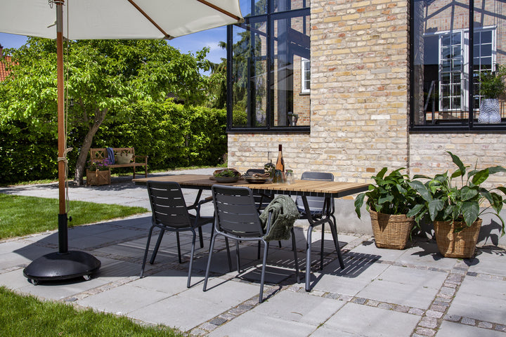 Scaun Cinas Parc tec antracit exterior
