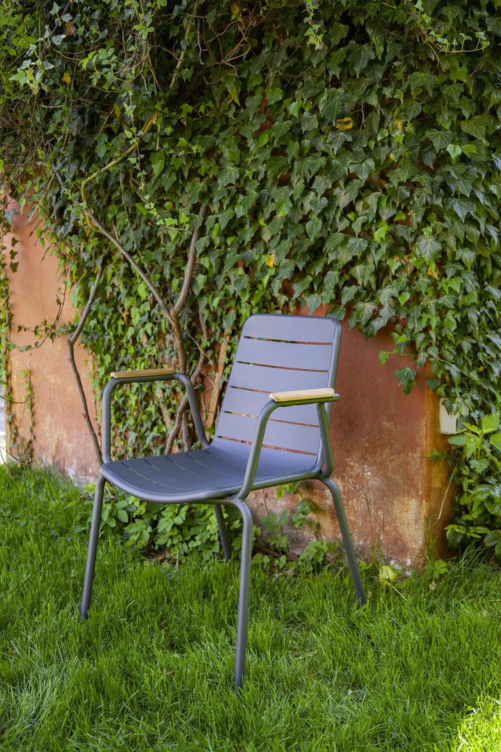 Scaun Cinas Parc tec antracit exterior