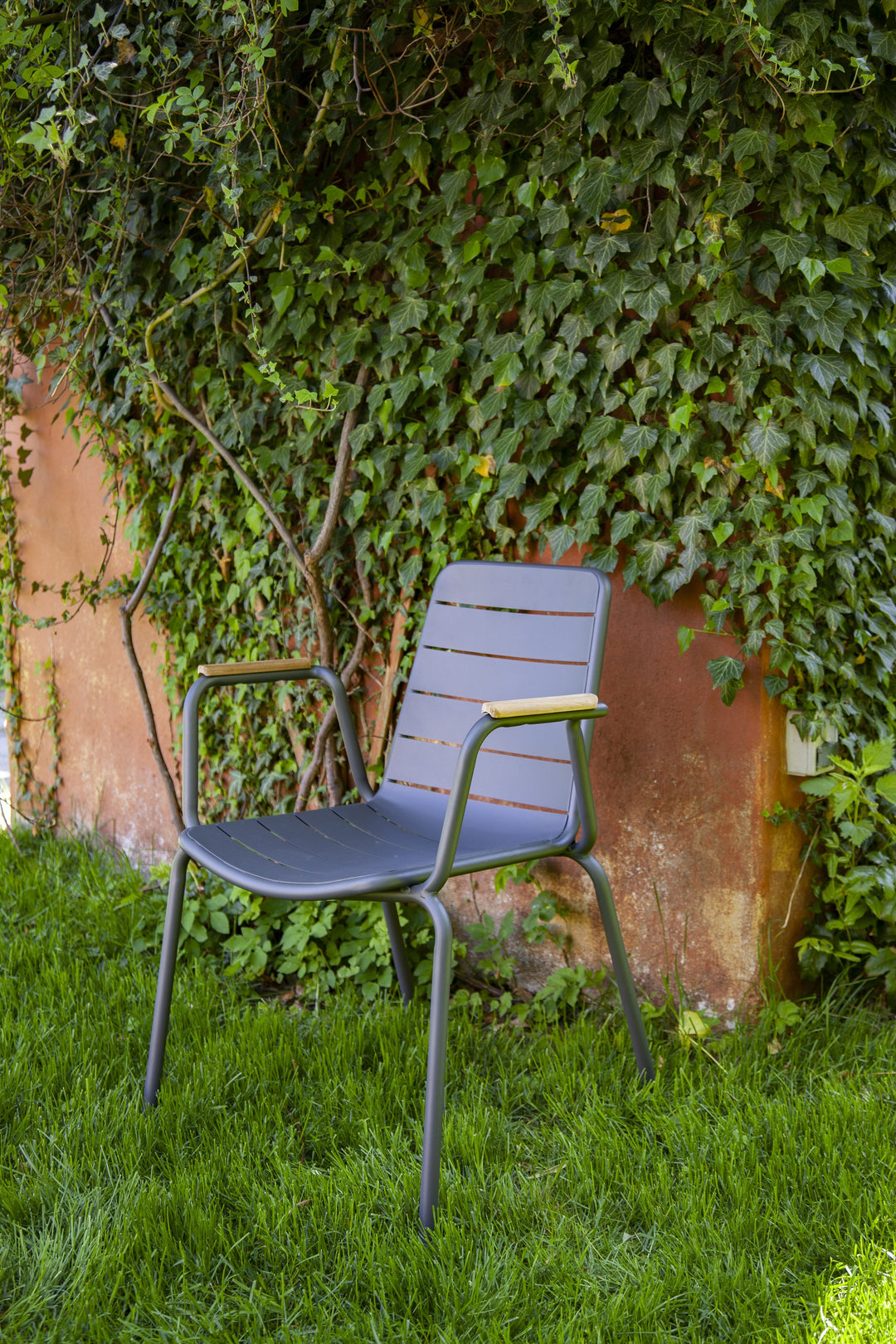 Scaun Cinas Parc tec antracit exterior