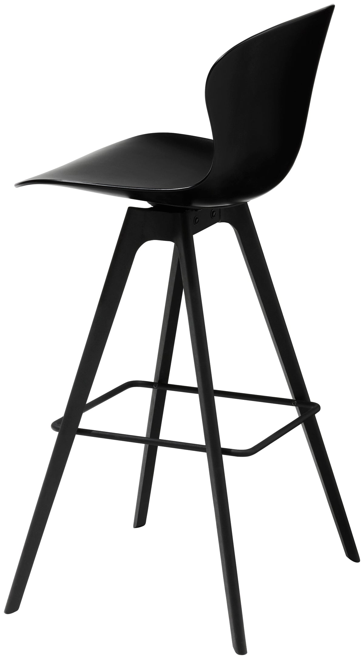 Scaun de bar BoConcept Adelaide negru — detaliu