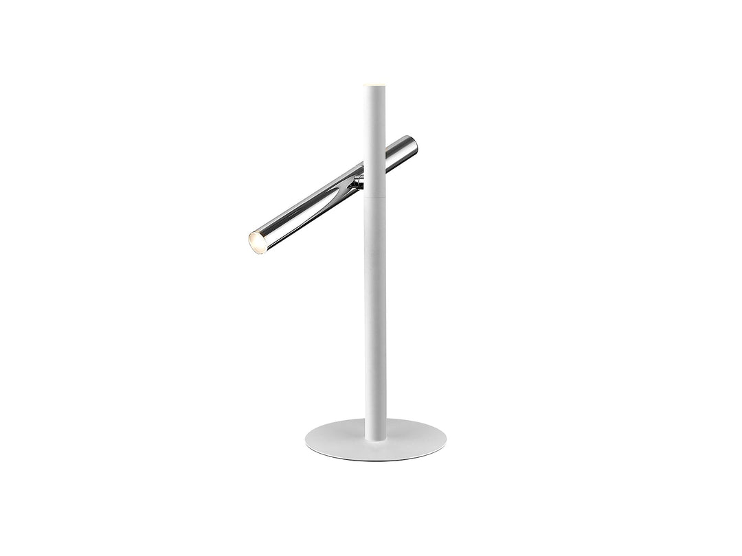 Veioza Schuller Varas 2 lumini cromat-alb LED