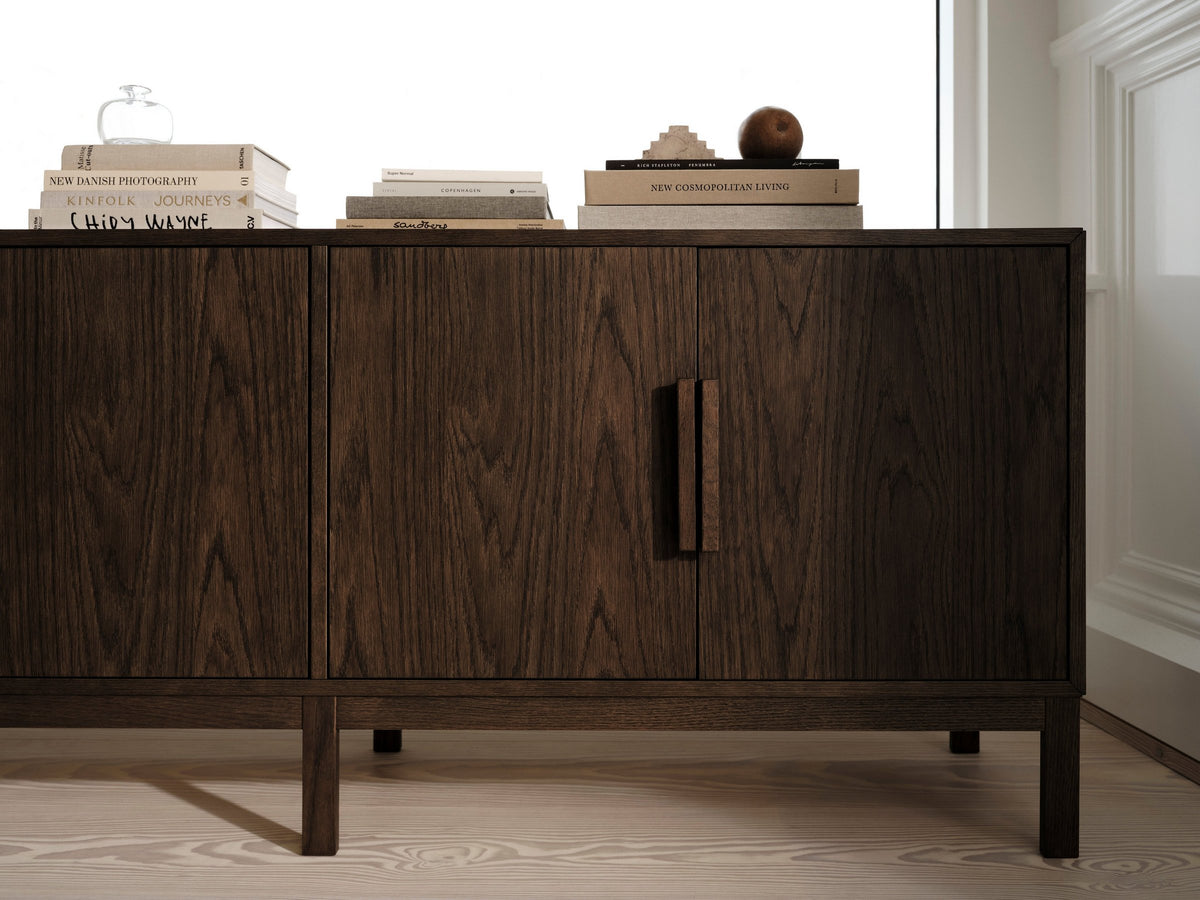 Bufet BoConcept axo series 180 cm, stejar închis — detaliu