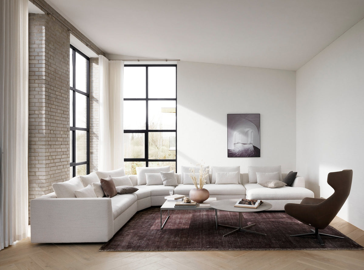 Covor BoConcept Simple 250x350 cm gri piatra — detaliu