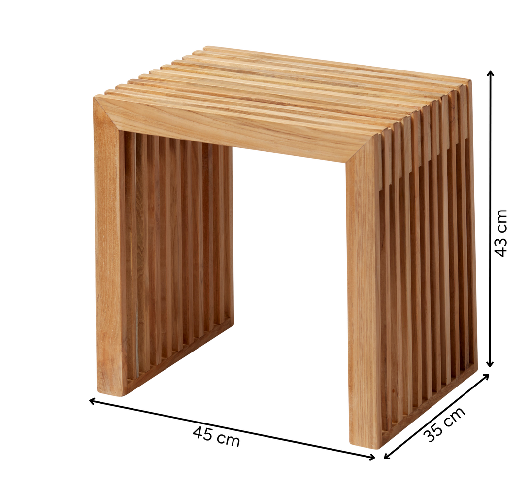 Taburet Cinas Rib tec interior