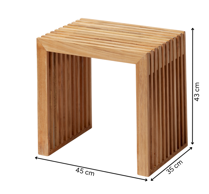 Taburet Cinas Rib tec interior