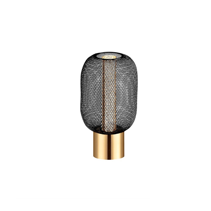Veioza Schuller Micron 1 lumina auriu-negru LED