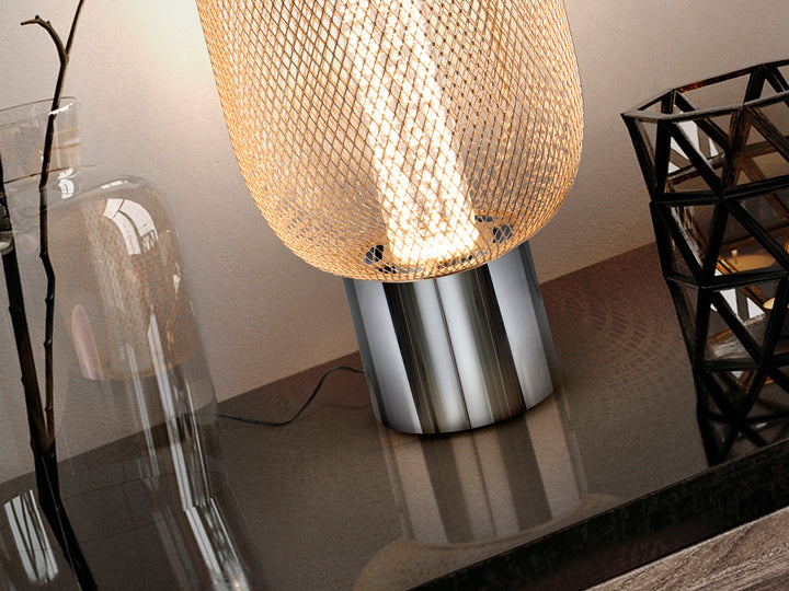 Veioza Schuller Micron 1 lumina cromat-auriu LED
