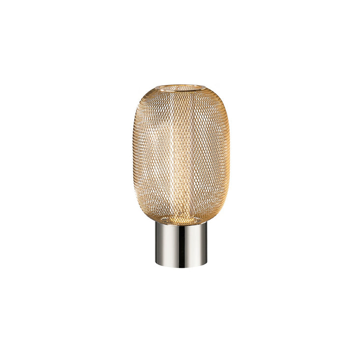Veioza Schuller Micron 1 lumina cromat-auriu LED