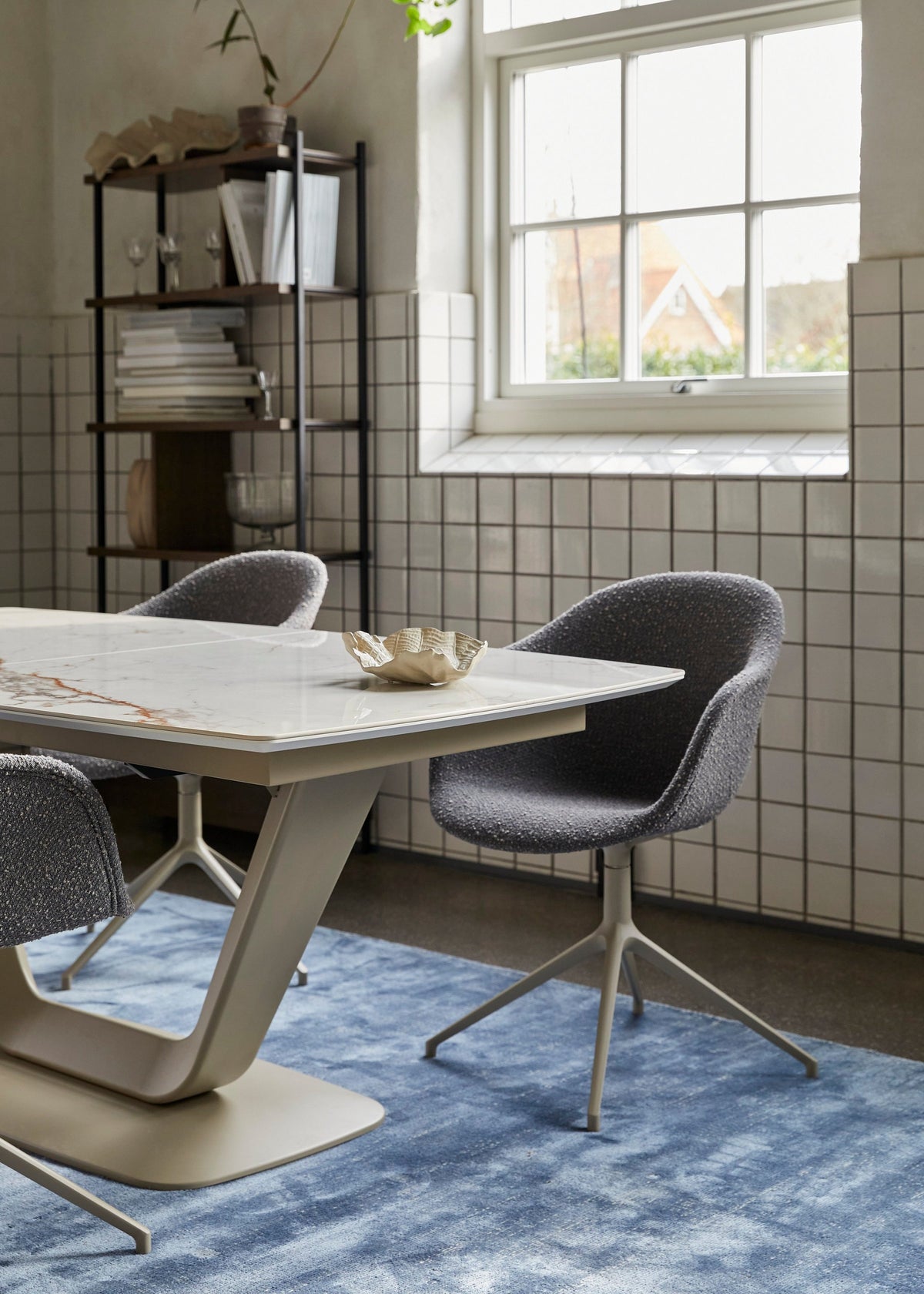 Masa dining extensibila BoConcept Alicante 183/263 cm — detaliu