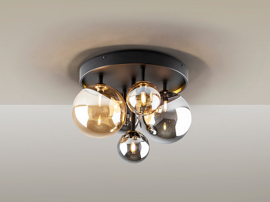 Plafoniera Schuller Dark