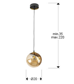 Lustra Schuller Dark