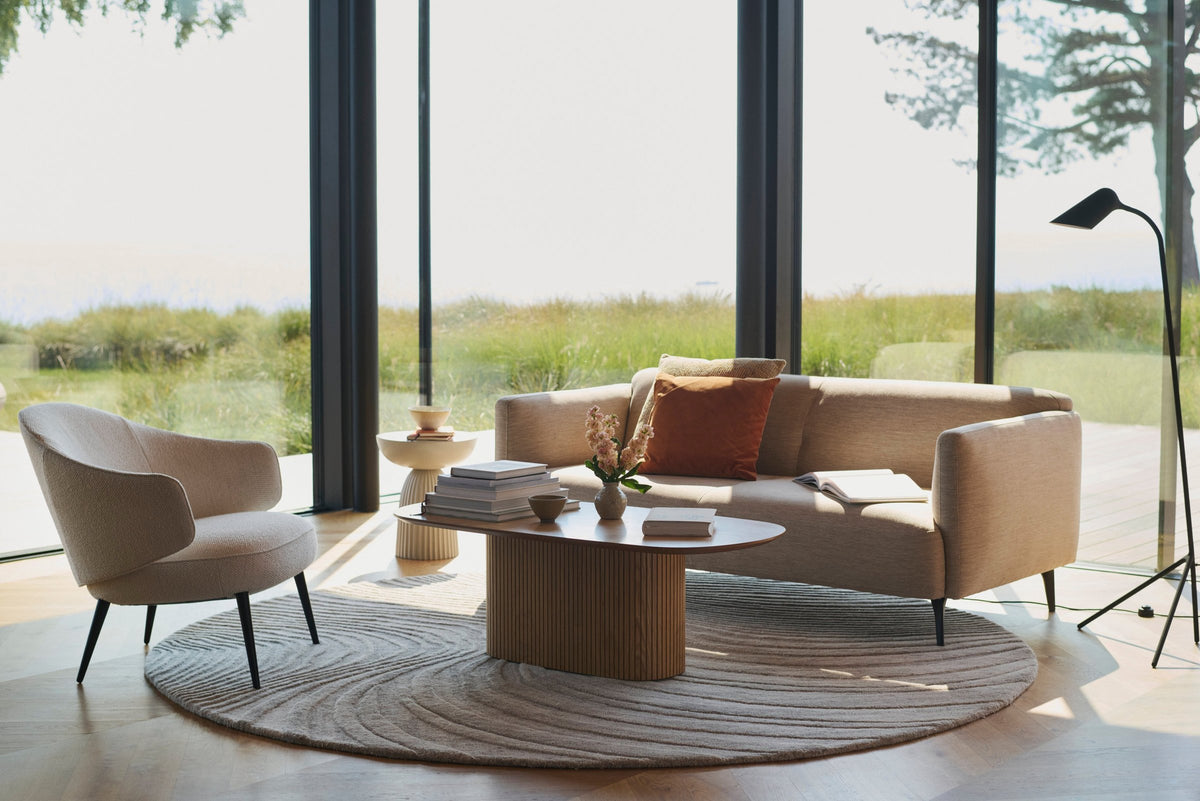 Canapea de colt BoConcept Modena, bej Lazio — detaliu