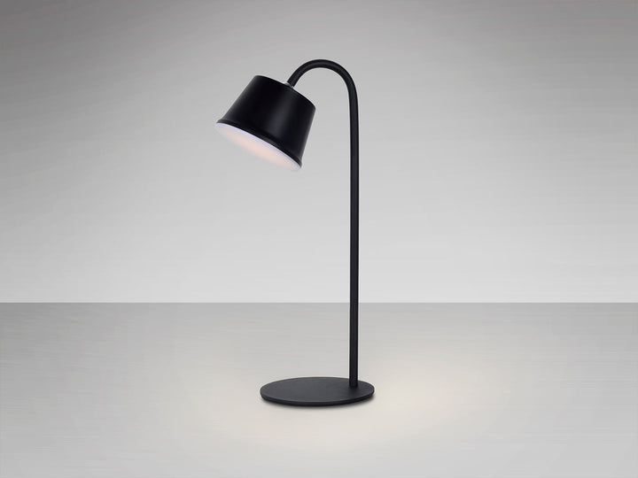 Veioza portabila Schuller Cuco LED neagra IP54