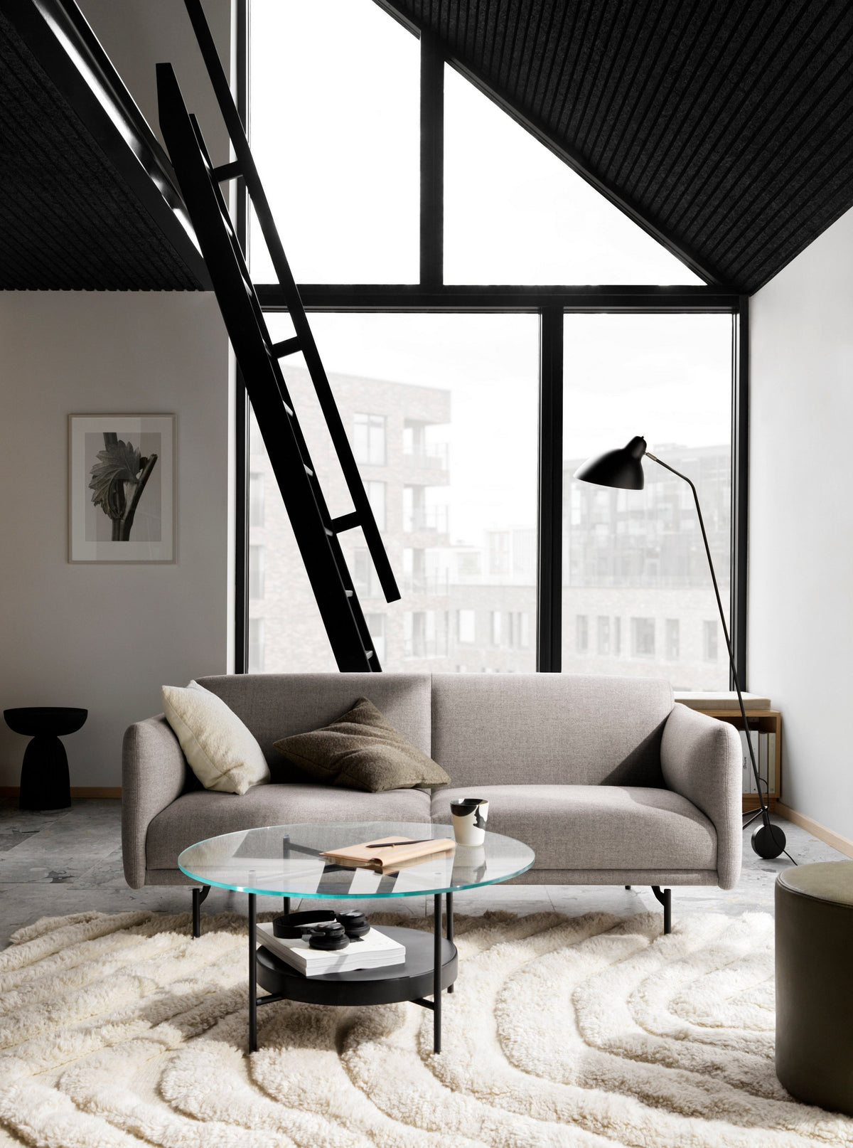 Canapea BoConcept Berne 3 locuri, bej Lazio — detaliu