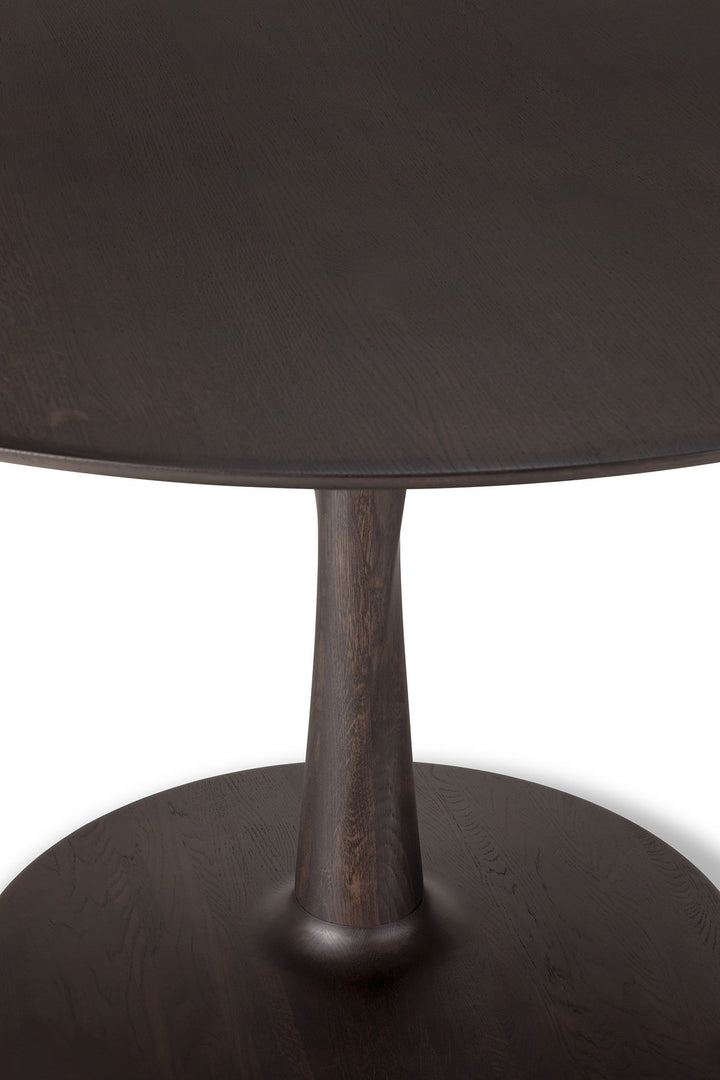 Masă bistro Torsion 70 — Stejar brown